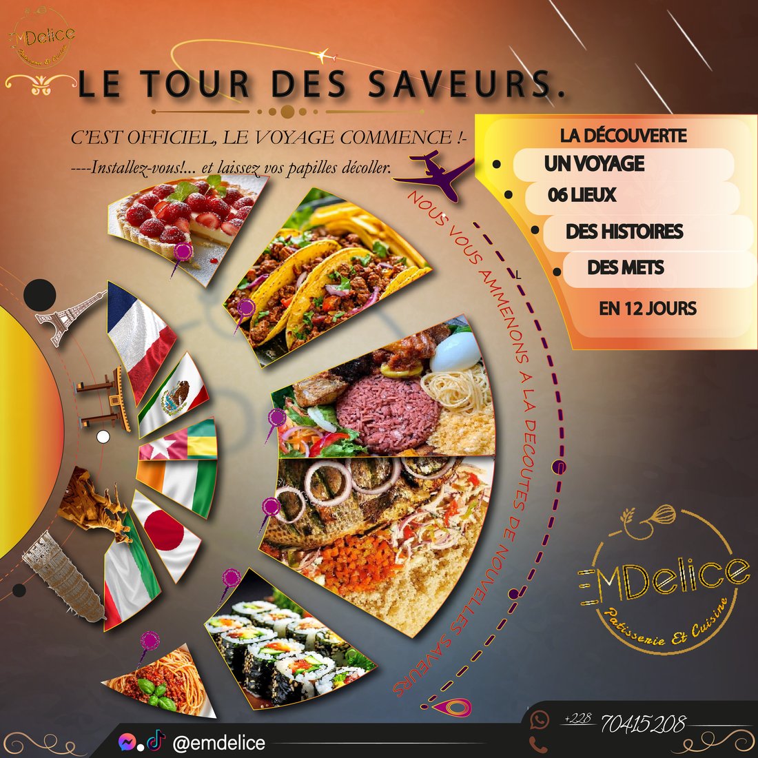EM Delice - Le Tour des Saveurs, teaser